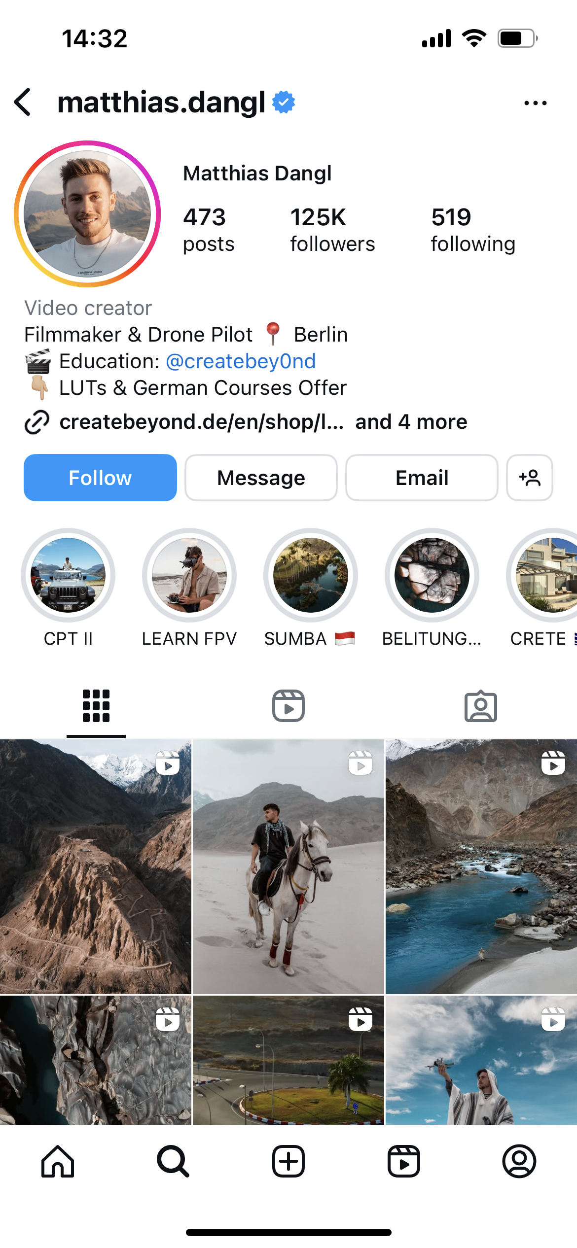 Matthias Dangl Influencer